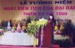 Bộ trưởng Bộ Y tế Nguyễn Thị Kim Tiến phát biểu tại buổi lễ